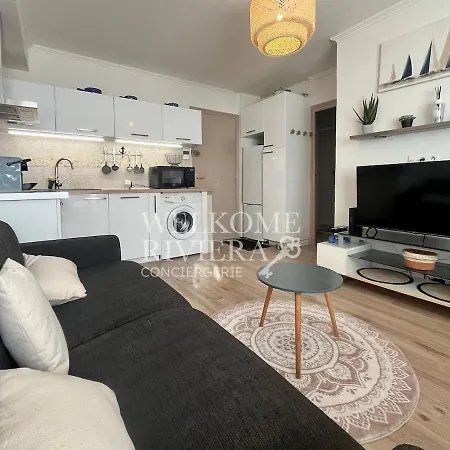公寓 T2 Plein Sud - Plages A Pied, Clim & Fibre *