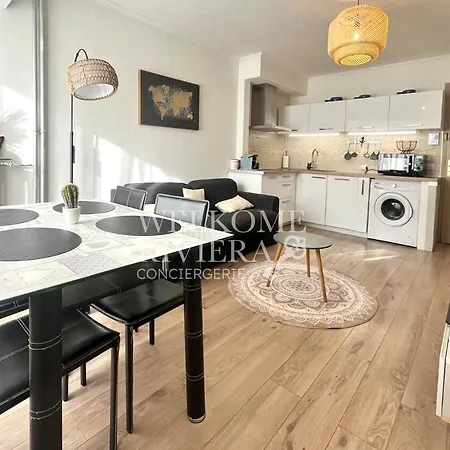 T2 Plein Sud - Plages A Pied, Clim & Fibre Apartment